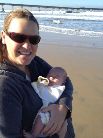 First visit to the ocean